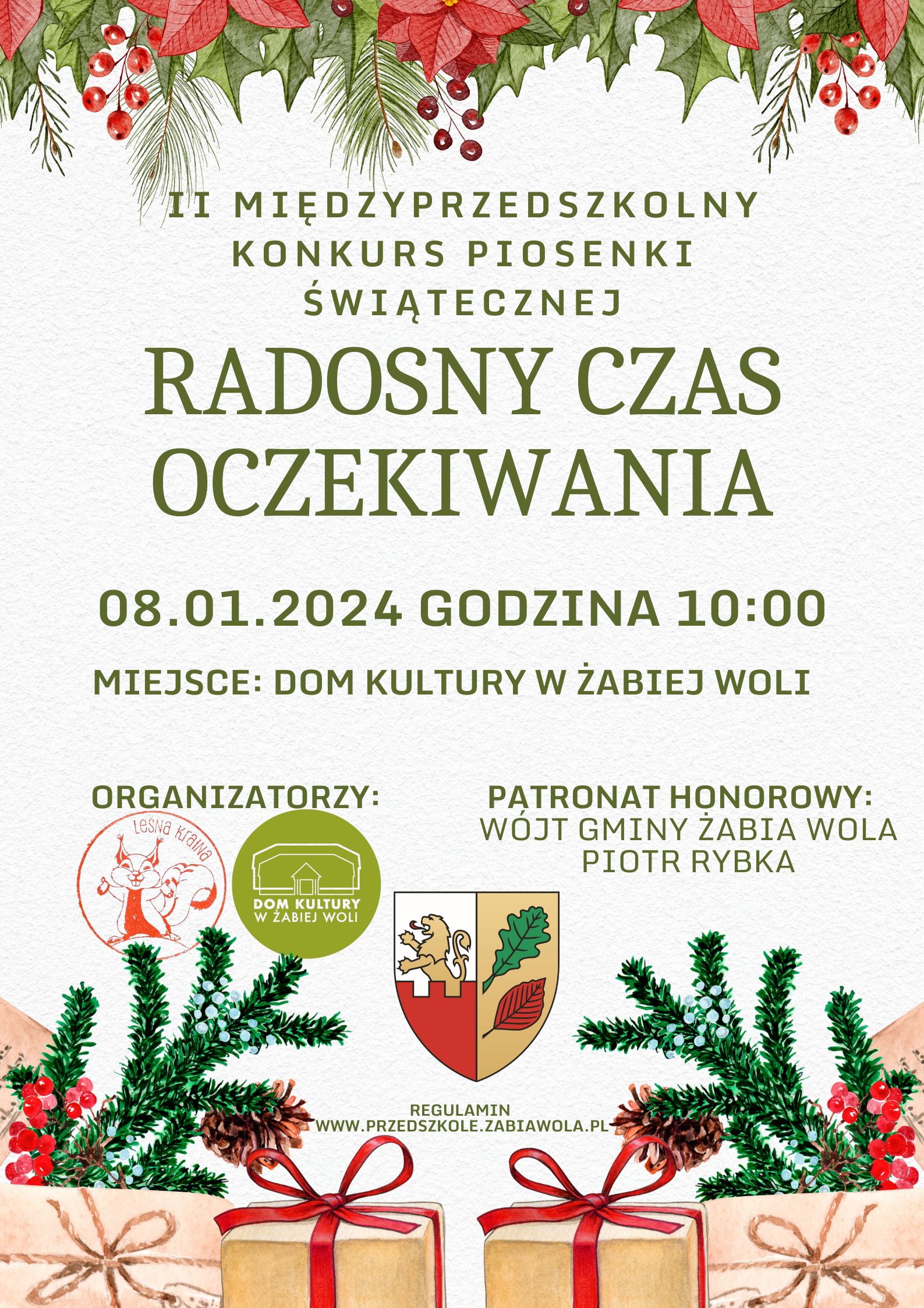 II Międzyprzedszkolny Festiwal Piosenki Świątecznej